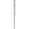 SACHET DE RIVETS 4529 4x26 TETE DE 8 BLANC