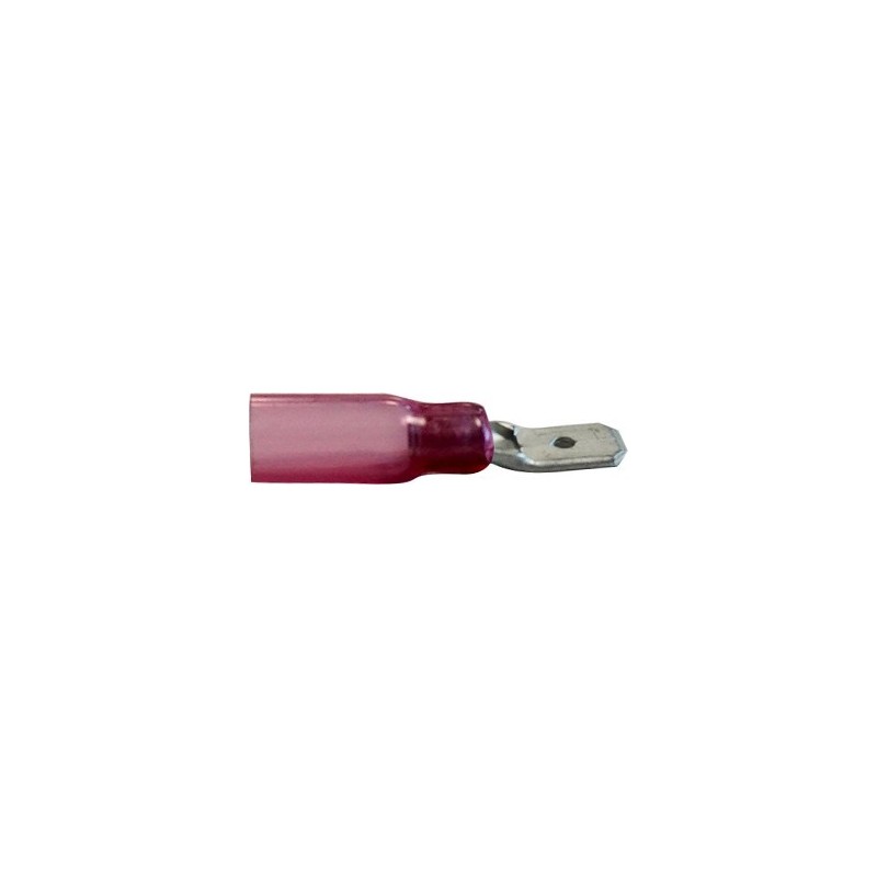 COSSES THERMO PLATE MALE 4,8MM BLEU
