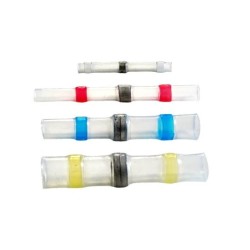 MANCHON A SOUDER THERMO-RETRACTABLE TRANSPARENT SECT 0.3/0.8 x25pces