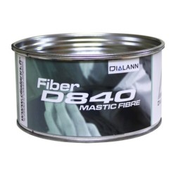 Mastic fibre D840 Vert 6356 fibre de verre 1.65kg
