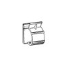 SACHET CLIPS 982 AGRAFES ADHESIVES Ø PASSAGE 13.5 MM