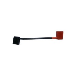 Cable 35mm² monté avec capot de protection et cosses sens identique