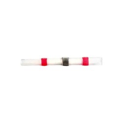 MANCHON A SOUDER THERMO-RETRACTABLE ROUGE SECTION 0.8/2 x25pces