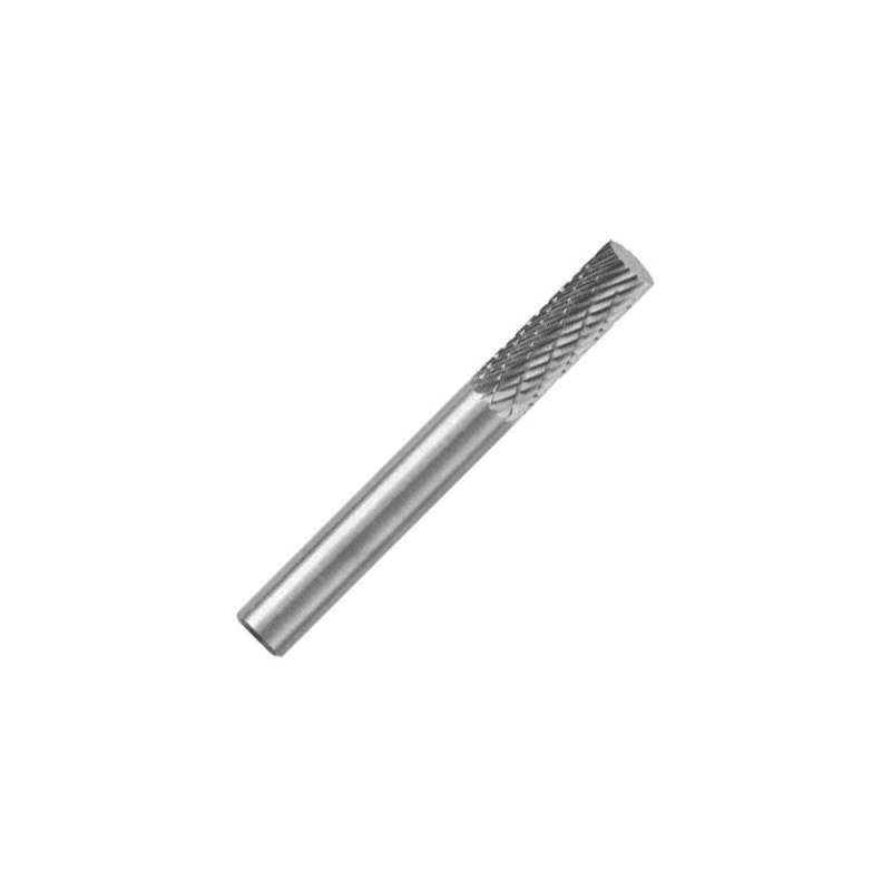 Fraise lime carbure dents croisées cylindrique bout plat Ø6