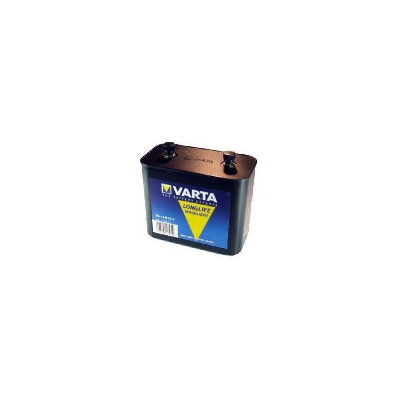 Pile rectangulaire 6V R25 H4 70x136x100mm
