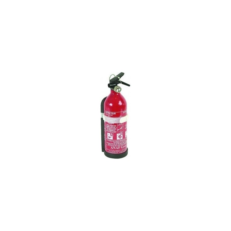 EXTINCTEUR HOMOLOGUE A POUDRE ABC 1KG - AVEC MANOMETRE