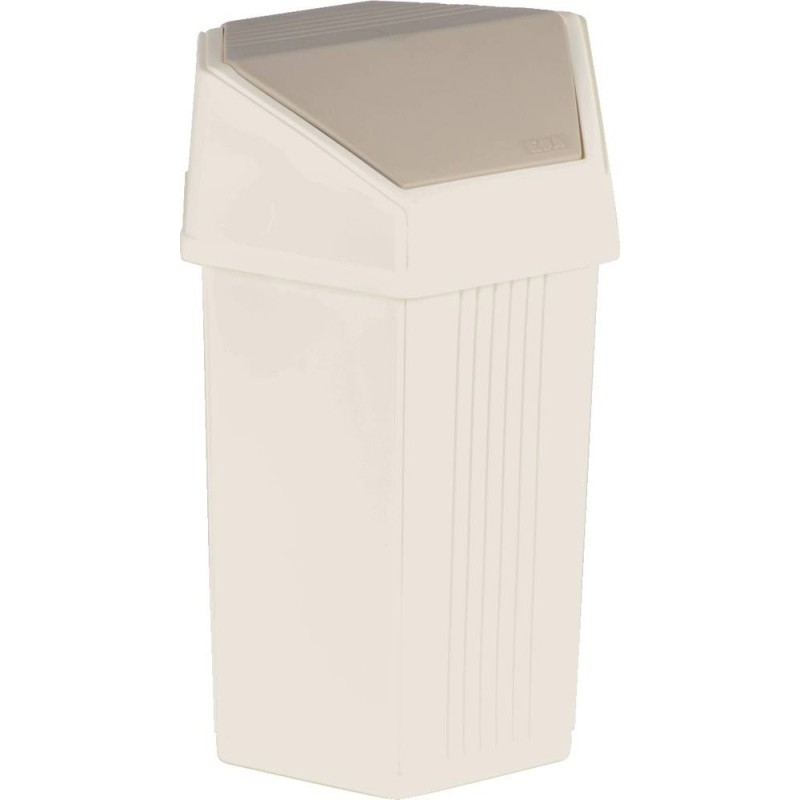 POUBELLE HEXAGONALE 50L COUVERCLE A BASCULE