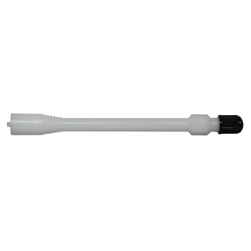 Rallonge droite plastique 115/108mm jupe courte