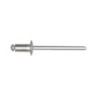 SACHET RIVETS 4050 ALU CORPS 4.8mm PERCAGE 5mm LONG 8mm EP 3.5 à 5mm
