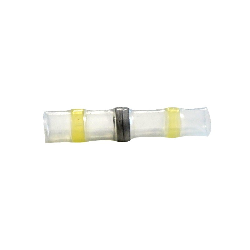 MANCHON A SOUDER THERMO-RETRACTABLE JAUNE SECTION 4-6 x25pces