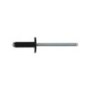 SACHET RIVETS 4720 CORPS Ø4.8mm PERCAGE Ø5mm LONG 16mm EP 5 à 8mm