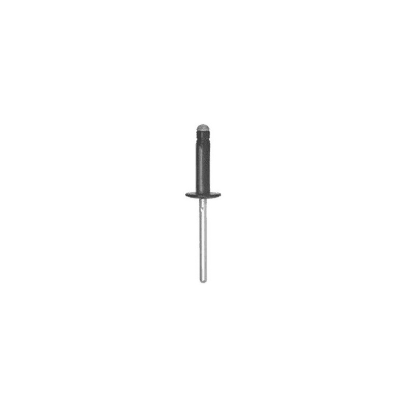 SACHET RIVETS 11555 CLOU ALU-TIGE ACIER- Ø4,8X20MM - EP.3A9,5MM