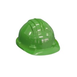 Casque chantier vert