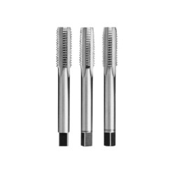 Étui de 3 tarauds à main Ø 14mm / pas 200 mm