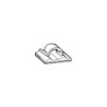 SACHET CLIPS 981 AGRAFES ADHESIVES PASSE CABLE DIAM PASSAGE 11