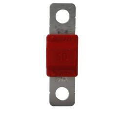FUSIBLES RUBAN PROTEGES MIDI 50A ROUGE