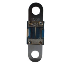FUSIBLES RUBAN PROTEGES MIDI 100A BLEU