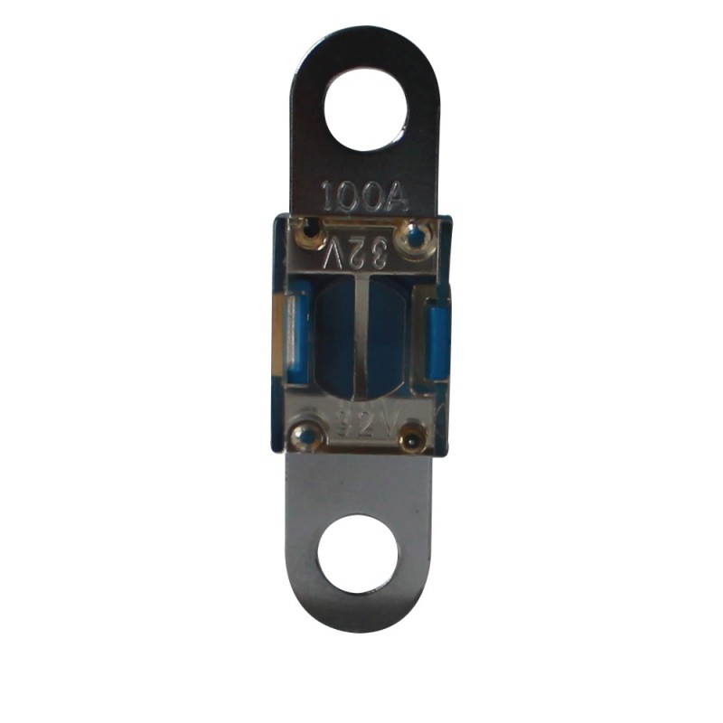 FUSIBLES RUBAN PROTEGES MIDI 100A BLEU