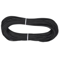 GAINE SOUPLE ISOLANTE NOIRE PVC Ø5mm 50m