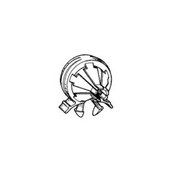 SACHET ATTACHE-FILS 1244 AGRAFES OMEGA PASSAGE FIL 8A16MM Ø 6.7