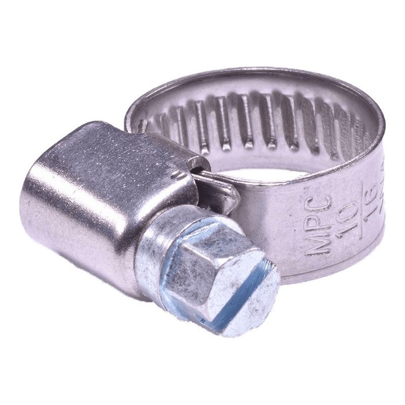 Collier de serrage bande  9mm INOX 10x16