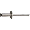 Boite de 250 rivets alu 5x16 4910 Ø de la tête 14 mm