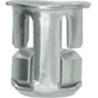 SACHET 252 ECROUS EN CAGE ZINGUE BLANC Ø5 PERCAGE 10mm EP 0.5 à 1.5mm