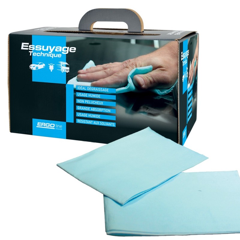 SURFACE CLEANER ESSUYAGE TECH NON PELUCHEUX 200Fts 30x38cm 70gr/m²