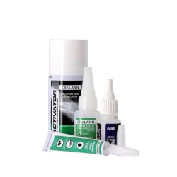 KIT COLLE CYANOACRYLATE (ULTRA FIX GEL/LIQUIDE/ACTIVATEUR/N.I.B)