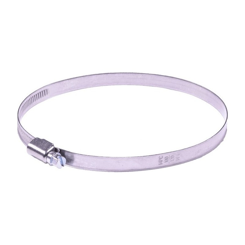 Collier de serrage bande 9mm 100x120mm