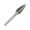 Fraise lime carbure ogive bout pointu Ø9,5mm