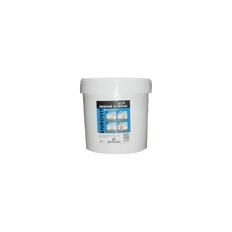 ENROBE A FROID SOUPLE ET DRAINANT 25Kg