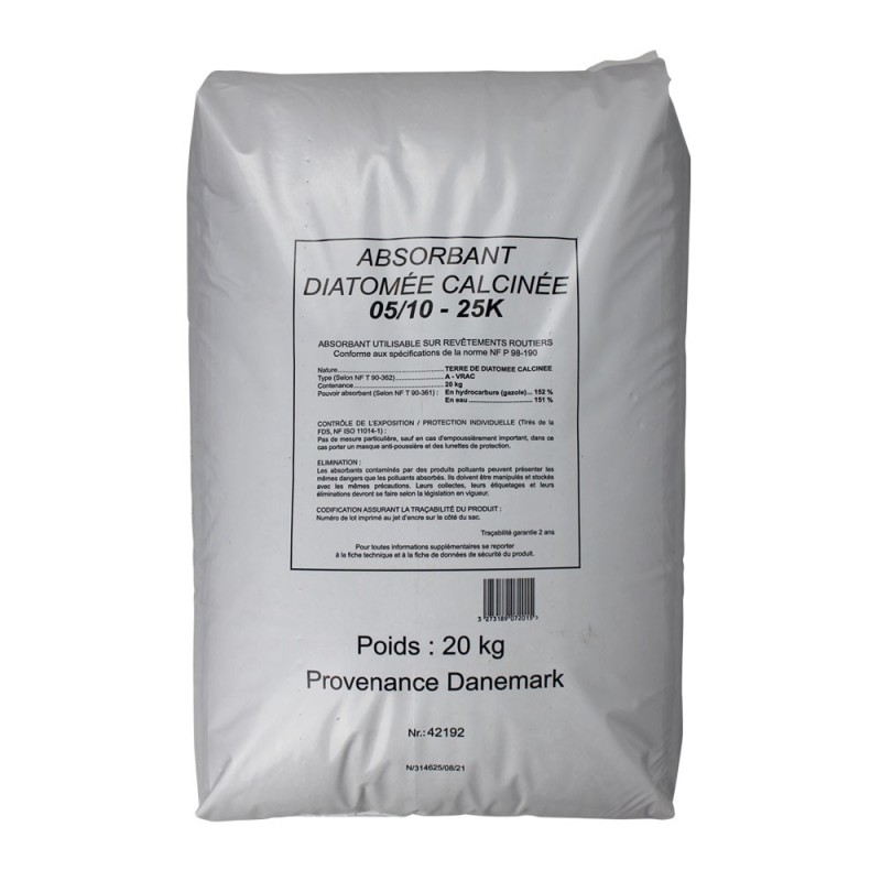 Terre de diatome homologuée route 40L