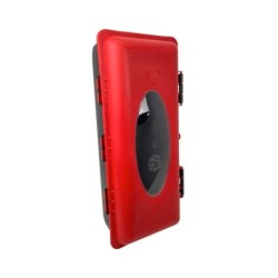 Coffre extincteur de 6kg renforcé rouge
