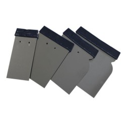Pochette de 4 couteaux à mastic