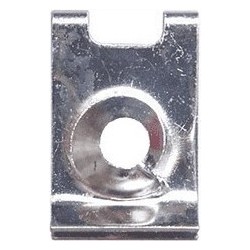 SACHET CLIPS 362 CLIPS ECROU TOLE 0,7à1,5 VIS DIAM 6,35 DIM 25x16,2