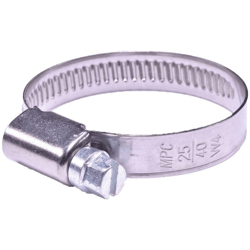 Collier de serrage bande 9mm INOX 25x40