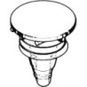 SACHET AGRAFES 1226 PANNEAUX DE PORTES Ø POINCONNAGE 8,2MM