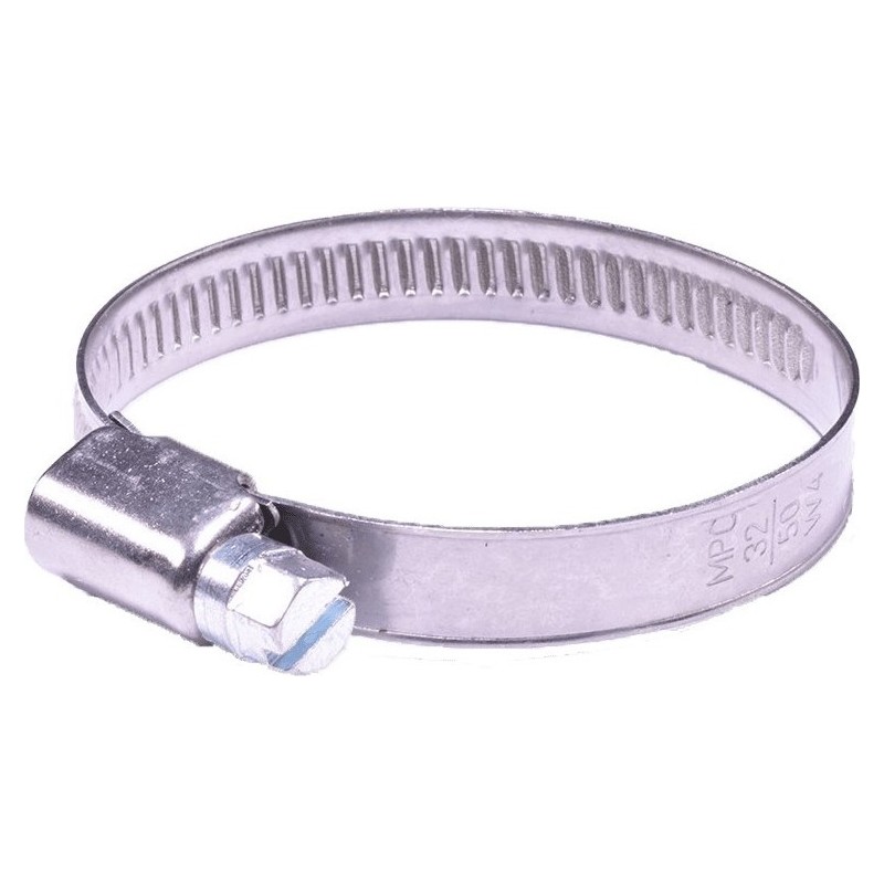 Collier de serrage bande 9mm INOX 32x50