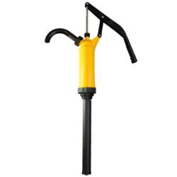 POMPE A LEVIER POLYPROPYLENE JAUNE SPECIALE NETTOYANTS