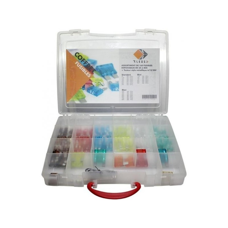 Coffret fusible panaches 168 pcs