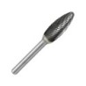 Fraise lime carbure ogive bout pointu Ø12,7mm