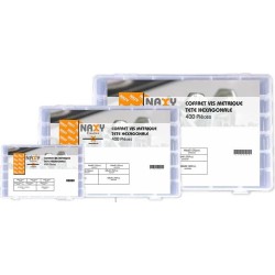 Coffret assortiment écrous standards 750 pièces