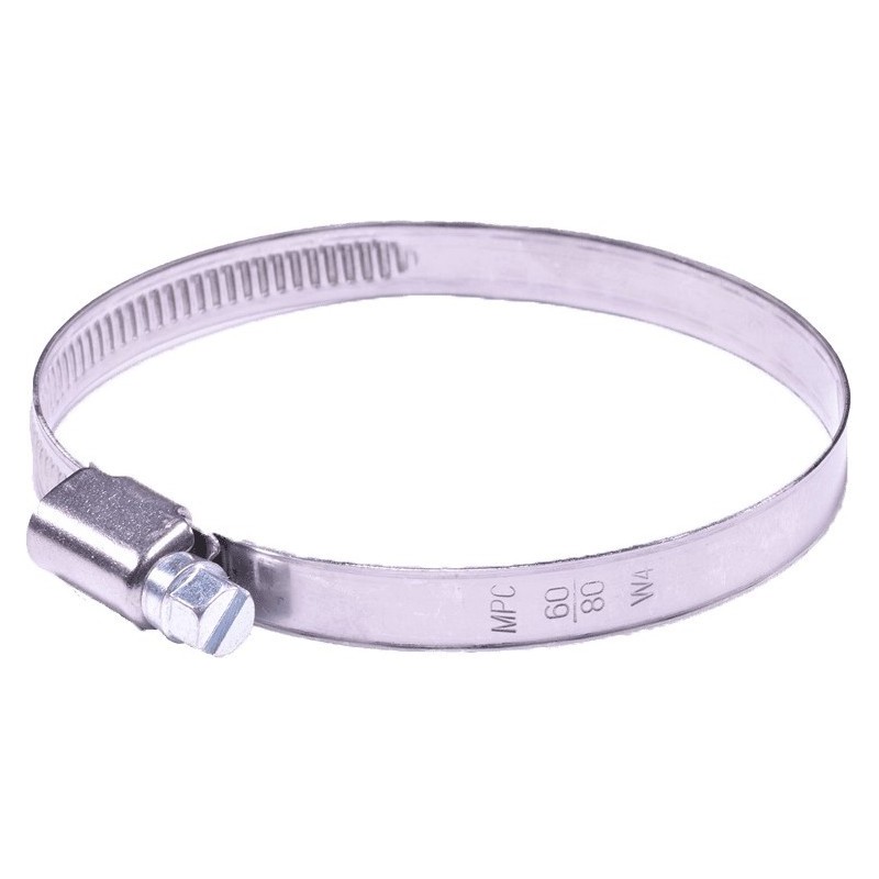 Collier de serrage bande 9mm INOX 60x80