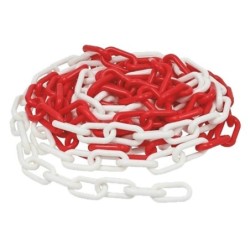 Chaine de signalisation rouge/blanc