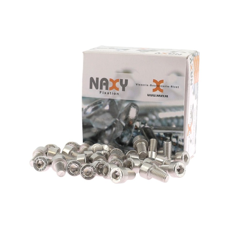 VIS METRIQUE TETE CYLINDRIQUE 6 PANS CREUX INOX A2 M10X30