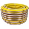 TUYAU D'EAU RENFORCE COURONNE 25m Ø15mm JAUNE - MAXI 8 bars