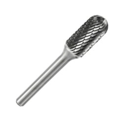Fraise lime carbure cylindrique bout rond Ø12,7mm