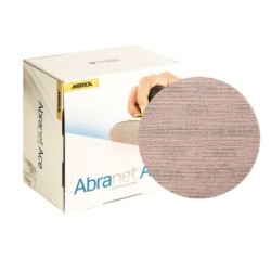 Disques abrasifs support maille tissée ABRANET ACE Non perforé - Ø150mm grain 320