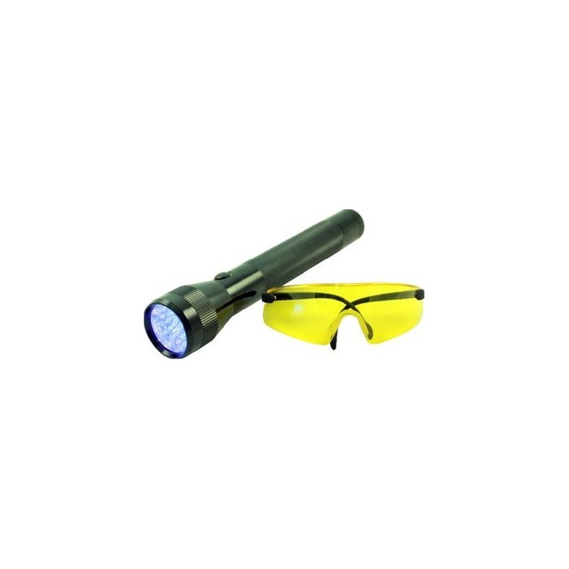 Lampe UV à LED sans fil + lunettes de protection